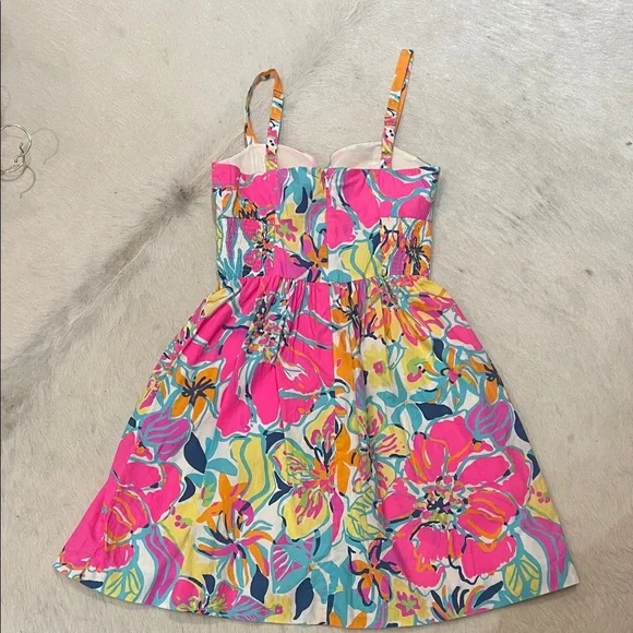 Lilly Pulitzer Colorful Floral Mini Dress - Picture 2 of 3